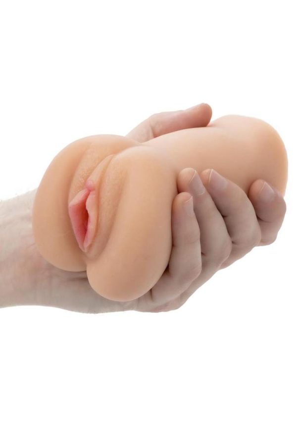Stroke It Juicy Pussy Silicone Masturbator - Pussy - Vanilla - Image 3