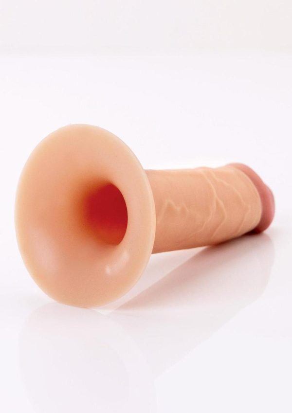 Fantasy X-Tensions Elite Silicone Dual Density Hollow Strap-On 5in - Vanilla - Image 3
