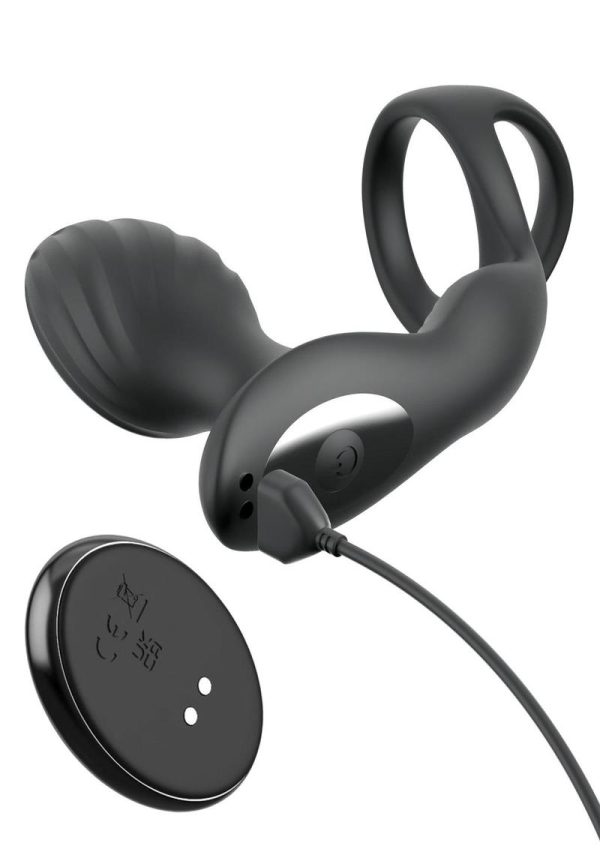 Anal Fantasy Elite Ass-Gasm Gyro-Milk Pro with Remote Control - Black - Image 3