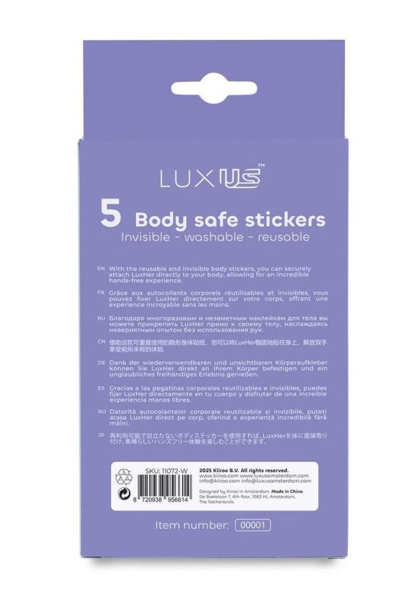 Kiiroo Luxus Stickers - Image 3
