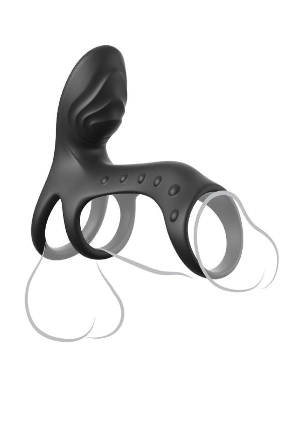 Fantasy C-Ringz Ultimate Couples Cage Pro - Black - Image 3