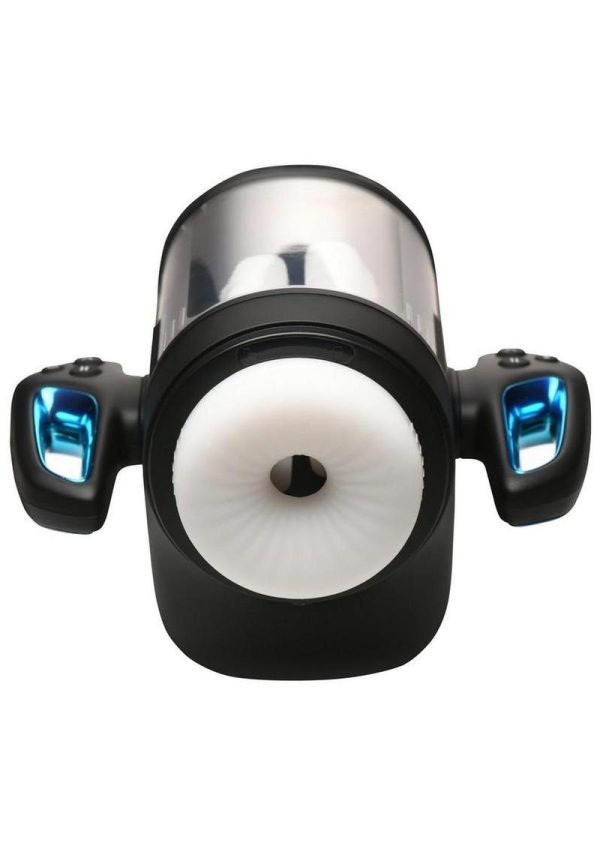 The Milker Cyber Milker Stroking and Vibrating Rechargeable Masturbator - Black - Image 3