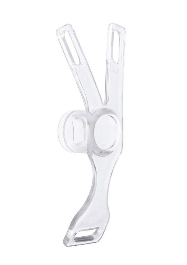 Blueline Piss-Thru Flying V Male to Female Inversion Feminizer Transformation Device - Clear - Image 3
