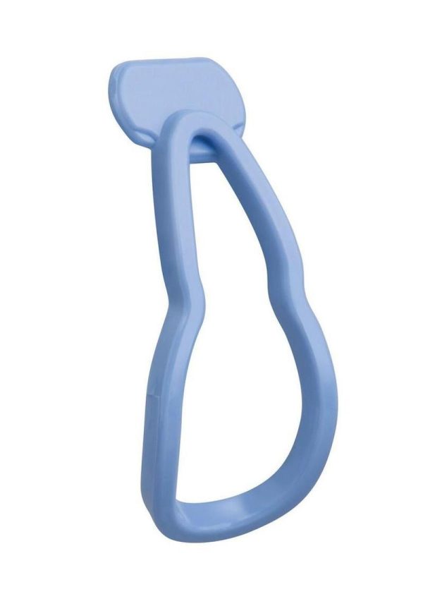 Blueline Fufu Clip Lite Feminizer Device for Sissies - Blue