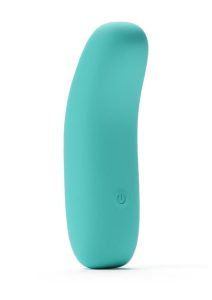 Gold-n-Dreams Beatrix Rechargeable Silicone Vibrator - Aqua