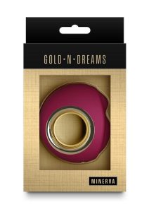 Gold-n-Dreams Minerva Rechargeable Silicone Vibrator - Magenta/Gold