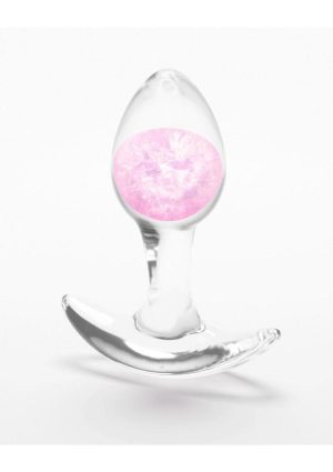 Cosmic Glams Silicone Anal Plug - Small - Pink