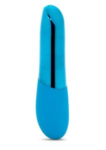 Nu Sensuelle Nikita Rechargeable Silicone Bullet with Nitro Motor - Deep Turquoise