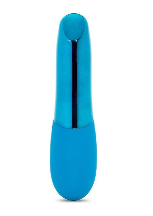 Nu Sensuelle Nikita Rechargeable Silicone Bullet with Nitro Motor - Deep Turquoise - Image 4