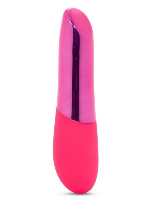 Nu Sensuelle Nikita Rechargeable Silicone Bullet with Nitro Motor - Deep Pink