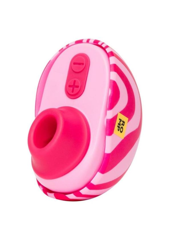 Romp Spin Travel Rechargeable Silicone Clitoral Stimulator - Pink - Image 3