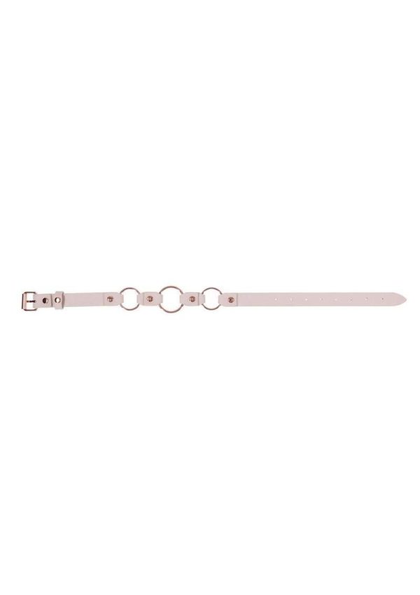 Sex and Mischief Peaches `n CreaMe Ring Day Collar - Rose Gold - Image 3
