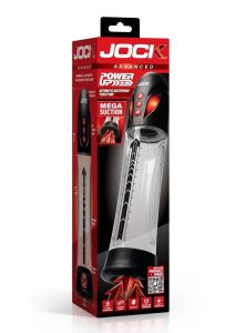 Jock Power Up Automatic Waterproof Rechargeable Penis Pump - Black