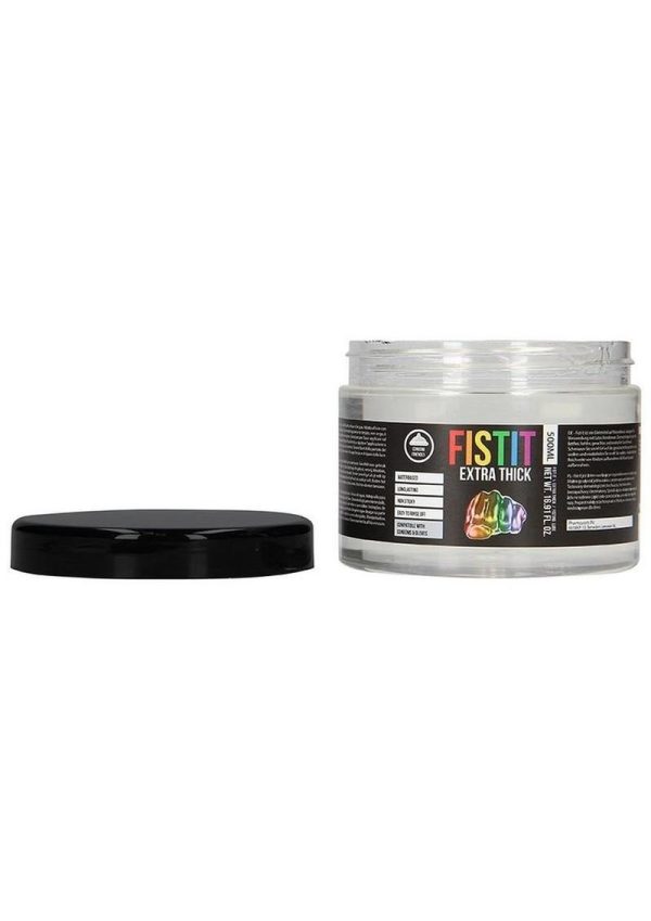 Fist It Extra Thick Rainbow Water Based Lubricant 500ml/16.9oz - Image 3