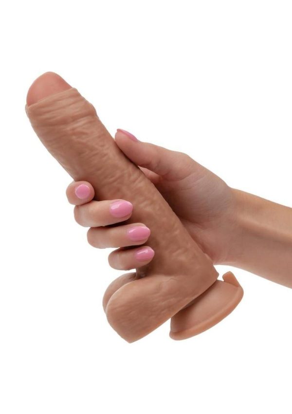 Working Stiff The Gyrating Bartender Rechargeable Dildo - Caramel - Image 4