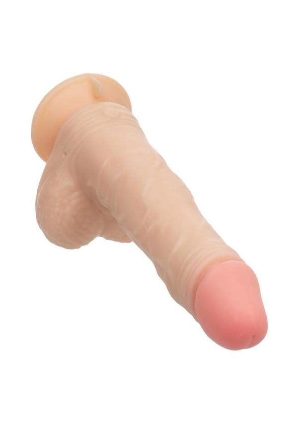 Working Stiff The Vibrating Quarterback Rechargeable Dildo - Vanilla - Image 3