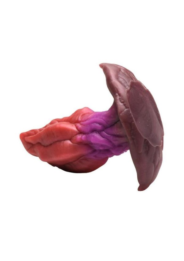 Creature Cocks Crawler Silicone Butt Plug - Large - Multicolor - Image 4