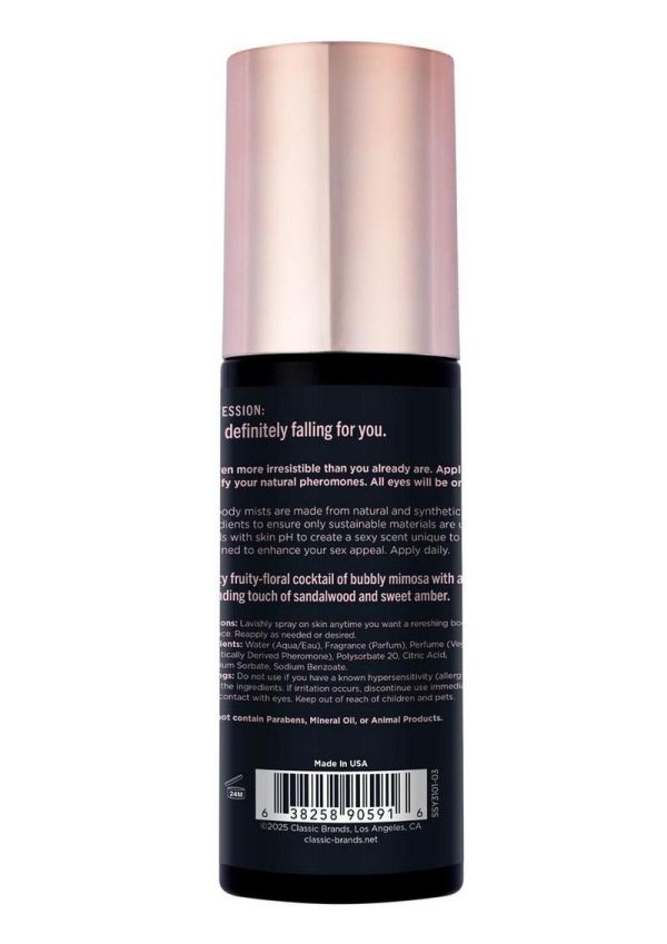 Simply Sexy Pheromone Body Mist Head Over Heels 3.35oz - Image 3