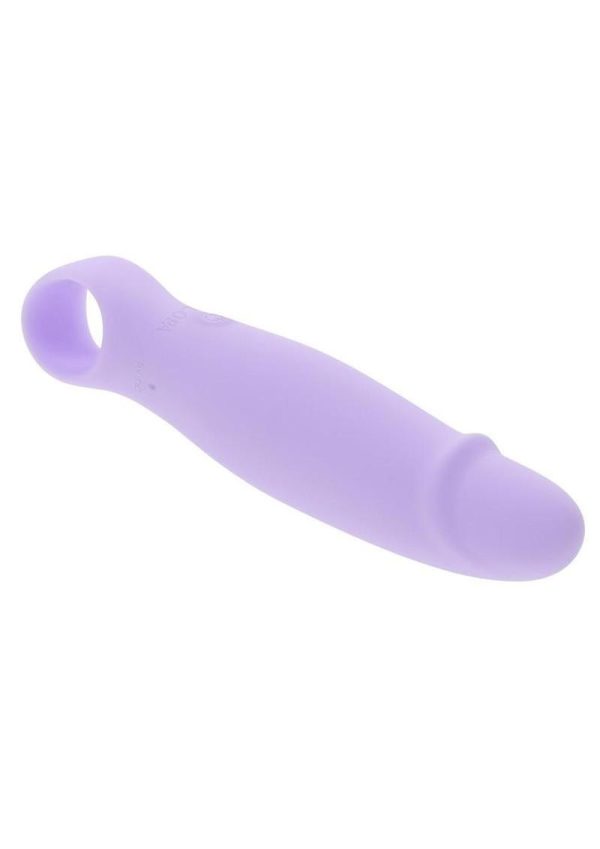 Selopa Petite Pecker Rechargeable Silicone Vibrator - Purple - Image 3