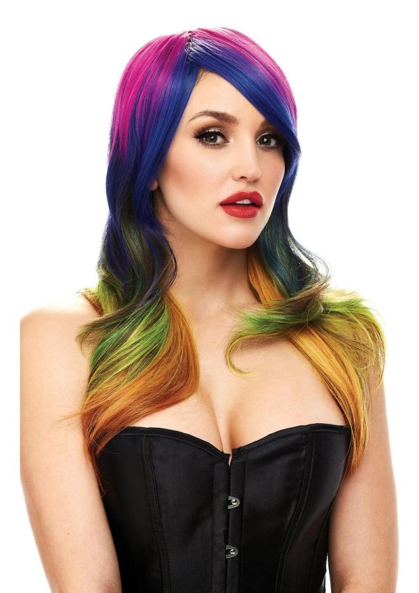 Pleasure Wigs Collection Christina Wig - Rainbow