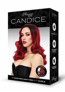 Pleasure Wigs Collection Candice Wig - Red/Black