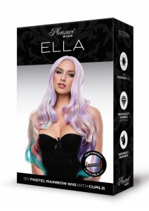 Pleasure Wigs Collection Ella Wig - Pastel Rainbow