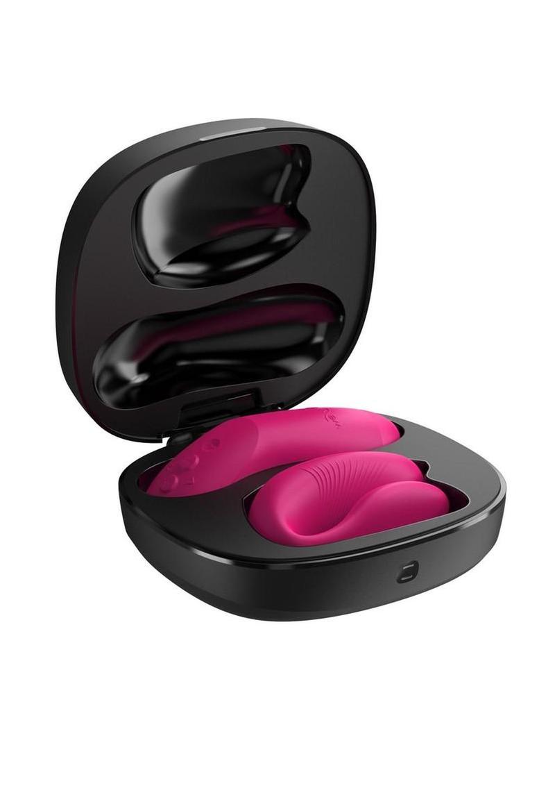 We-Vibe Chorus Rechargeable Silicone Couples Vibrator with Remote Control - Electric Pink - Image 4