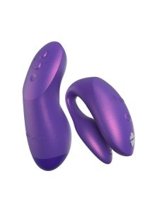 We-Vibe Chorus Rechargeable Silicone Couples Vibrator with Remote Control - Cosmic Purple