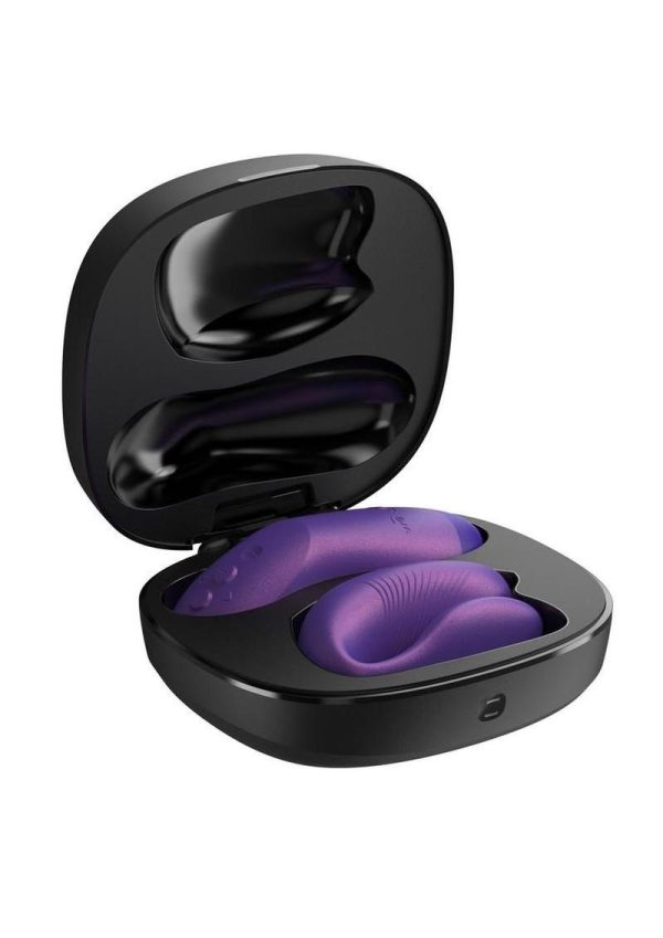 We-Vibe Chorus Rechargeable Silicone Couples Vibrator with Remote Control - Cosmic Purple - Image 4