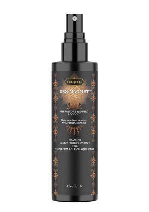 Sex Magnet Pheromone Body Oil Spray 4oz - Leather