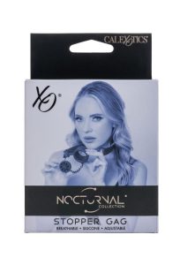 Nocturnal Collection Stopper Gag - Black