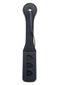 Nocturnal Collection Heart Throb Paddle - Black