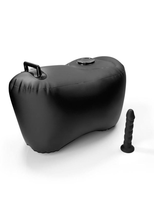 Fetish Fantasy Series Body Dock Inflatable Love Seat - Black - Image 3