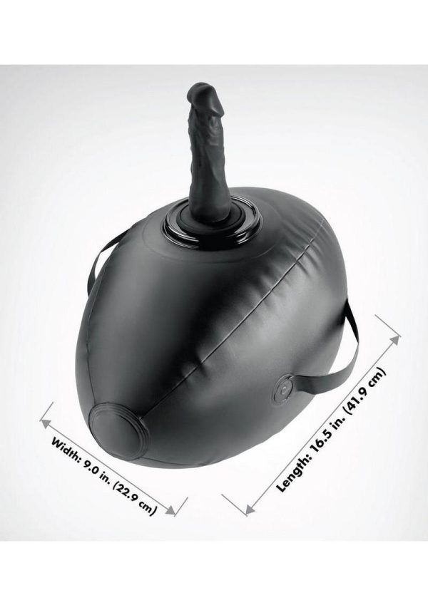 Fetish Fantasy Series Body Dock Inflatable Love Ball - Black - Image 4