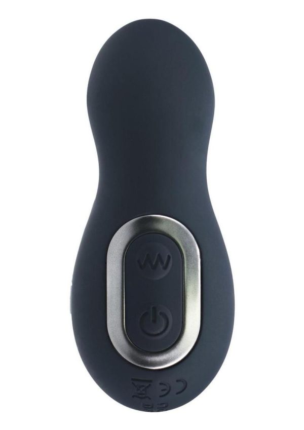 Levelz Vibrating and Thrusting Silicone Rechargeable Prostate Massager - Black - Image 4