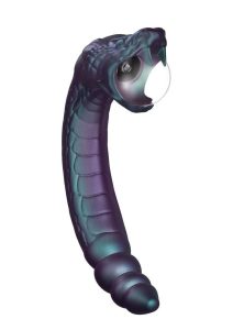 Temptasia Rattle Snake Rechargeable Vibrator - Dark Millenia Purple