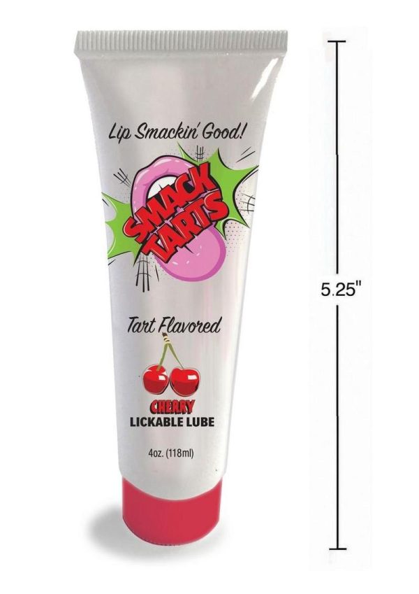 Smack Tarts Lickable Lube 2oz - Sour Cherry - Image 3