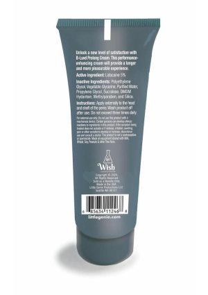 B-Luvd Erection Prolong Cream 2oz