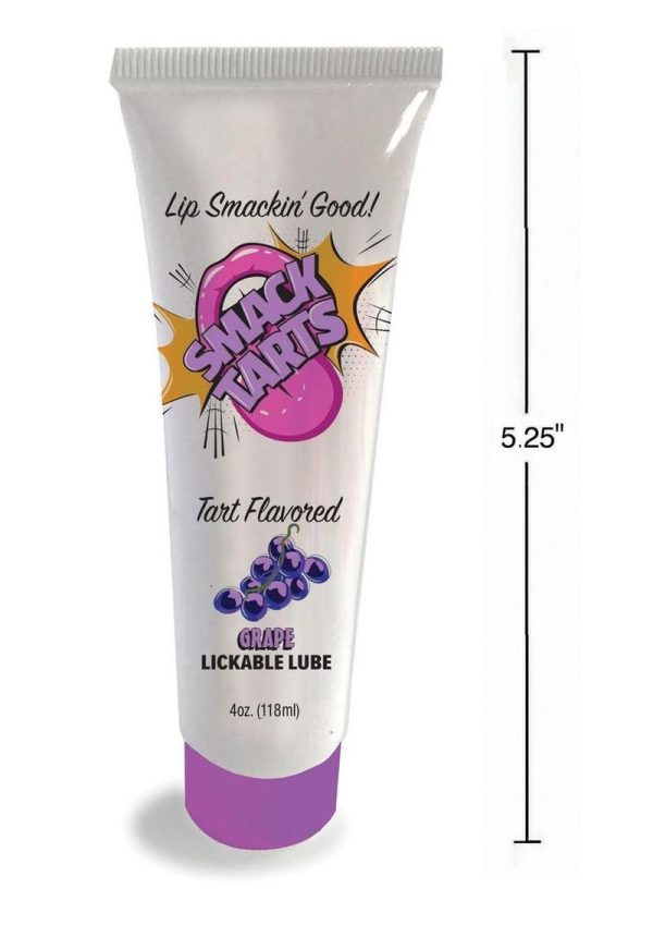 Smack Tarts Lickable Lube 2oz - Sour Grape - Image 3