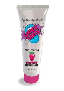 Smack Tarts Lickable Lube 2oz - Sour Strawberry