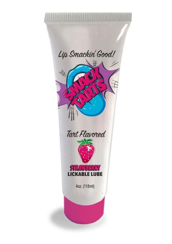 Smack Tarts Lickable Lube 2oz - Sour Strawberry