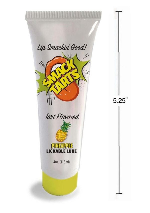 Smack Tarts Lickable Lube 2oz - Sour Pineapple - Image 3