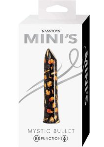 Nasstoys Mini`s Mystic Rechargeable Bullet - Black/Gold
