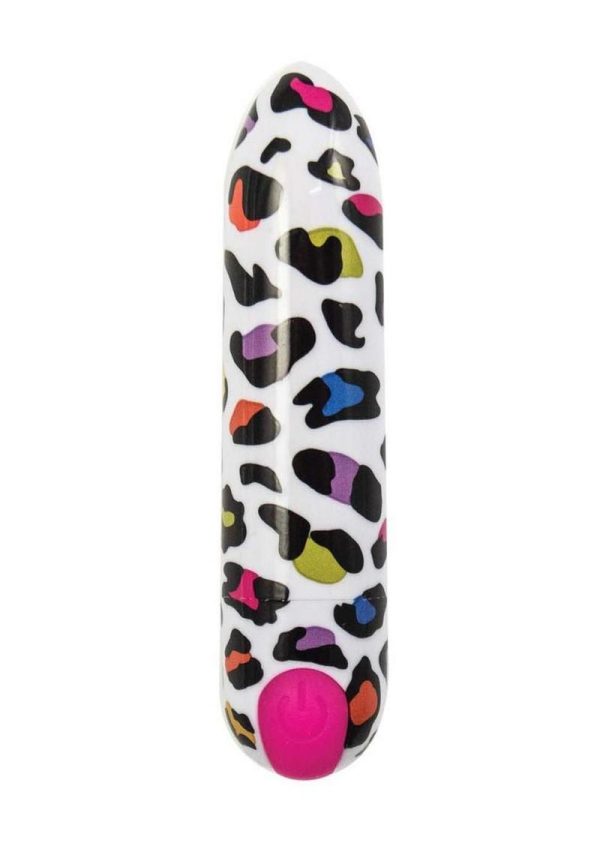 Nasstoys Mini`s Spotted Rechargeable Bullet - White/Multicolor
