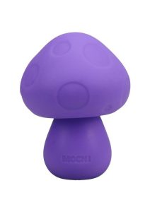 Mochi Mushroom Vibe 10 Function Silicone Rechargeable Vibrator - Purple