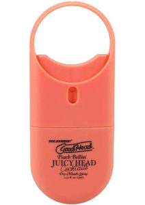 GoodHead Juicy Head Cocktails Dry Mouth Spray To-Go Peach Bellini .30oz