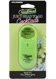 GoodHead Juicy Head Cocktails Dry Mouth Spray To-Go Mojito .30oz