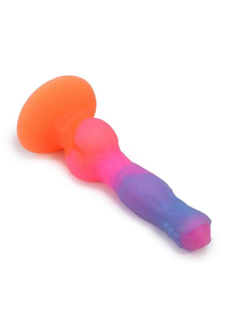 Kiotos Monstar Cox Aurora Silicone Cock with Suction Cup - Multicolor