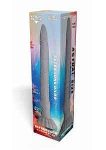 Kiotos Monstar Cox Silfang Silicone Cock with Suction Cup - Blue