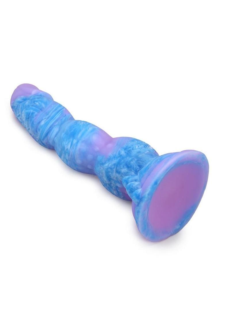 Kiotos Monstar Cox Twilight Silicone Cock with Suction Cup - Lavender/Blue - Image 4